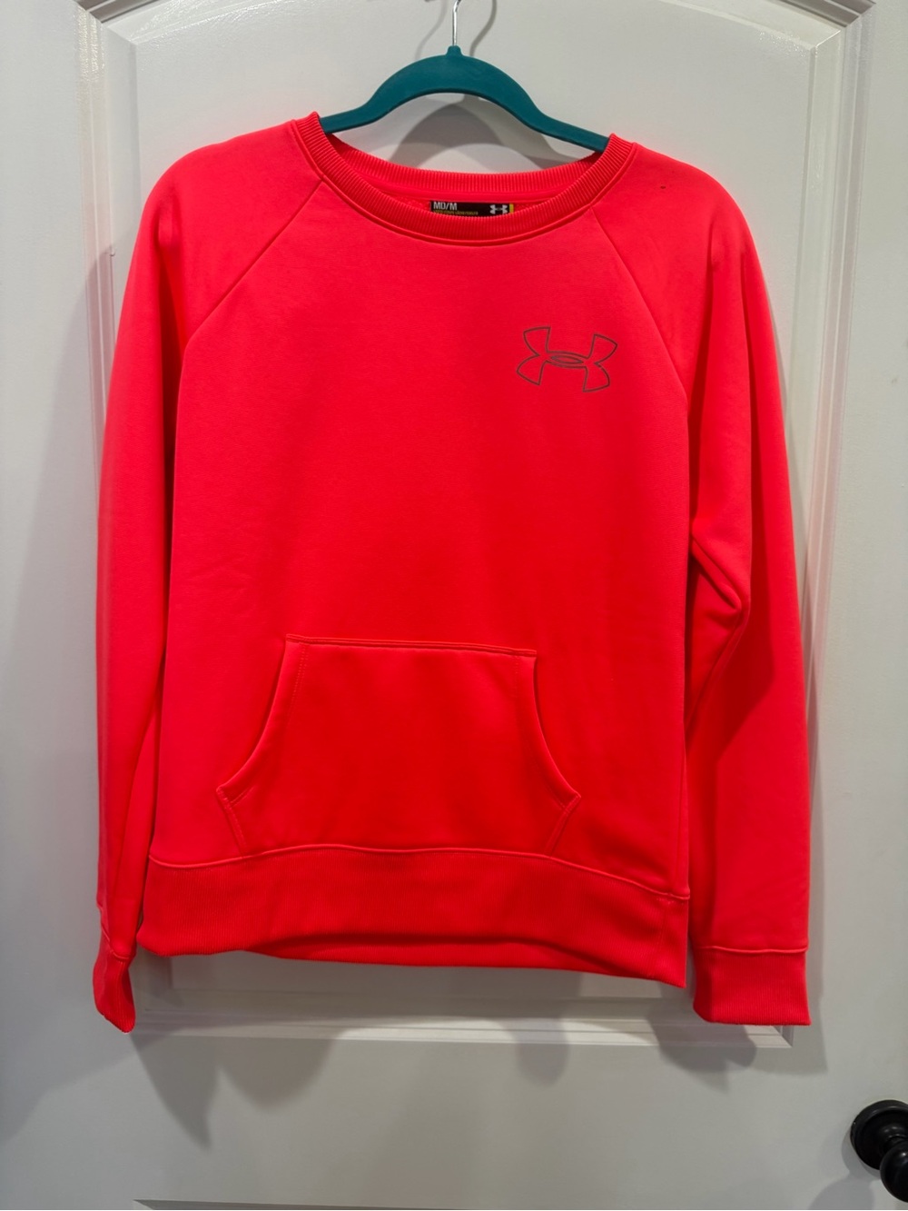 Under Armour Women's Neon Pink Crew Sweatshirt